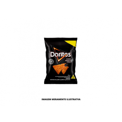 SALGADINHO - ELMA CHIPS - 37g DORITOS SWEET CHILLI